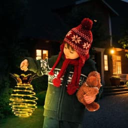 image-Outdoor Waterproof Garden Pineapple Solar Lights Path Lights Hanging Fairy Lights Solar Led Warm Fairy String Decor