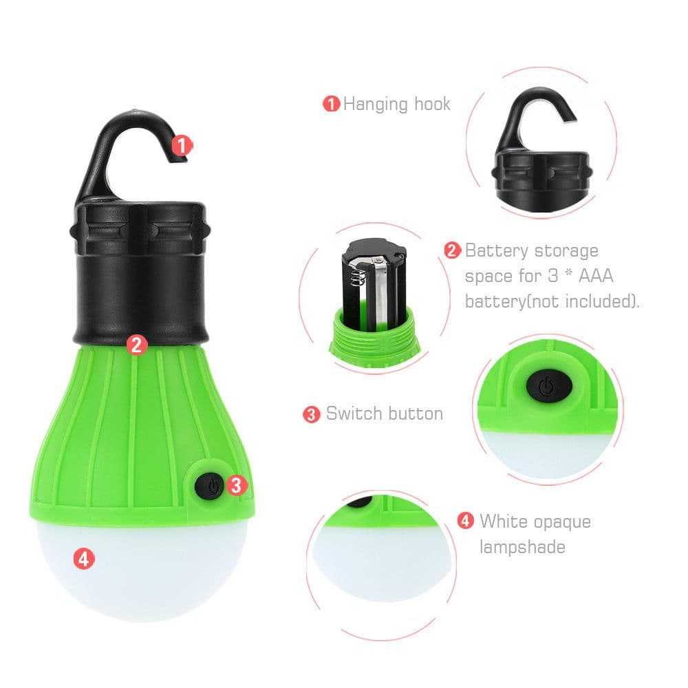image-Outdoor Waterproof Portable Tent Light