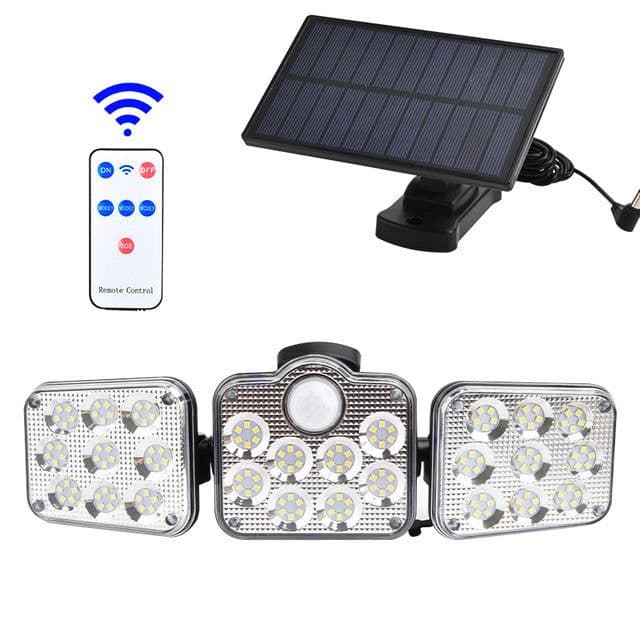 image-Split Solar Wall Light Outdoor Courtyard Human Body Induction Light