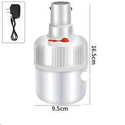 image-Rechargeable Bulb Lantern led Portable Camping Light Outdoor Solar Lights Lighting With Remote Control 60W 80W 100W Tent Lamp