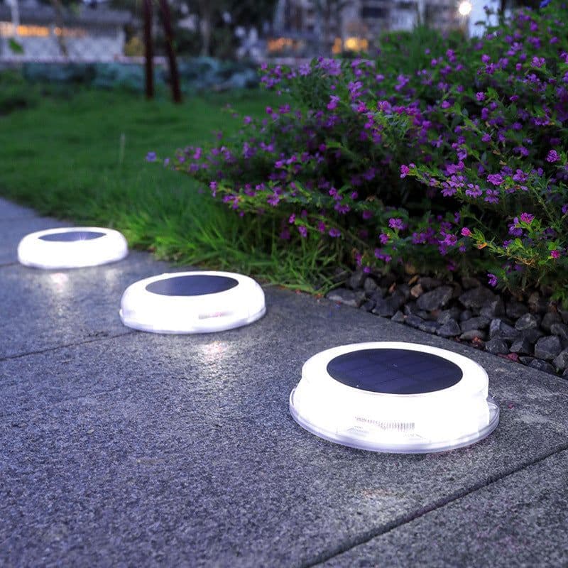 image-8Led Solar LED Light Outdoor Lawn Lamp Garden Light Courtyard Garden Decoration Solar Sensor Step Street Light For Porch Patio
