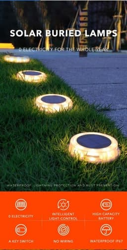 image-8Led Solar LED Light Outdoor Lawn Lamp Garden Light Courtyard Garden Decoration Solar Sensor Step Street Light For Porch Patio
