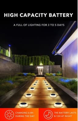 image-8Led Solar LED Light Outdoor Lawn Lamp Garden Light Courtyard Garden Decoration Solar Sensor Step Street Light For Porch Patio