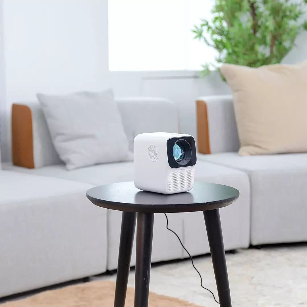 image-Xiaomi Wanbo Projector T2max-Free Home HD Small Portable Mini Bedroom Wall Casting Dormitory