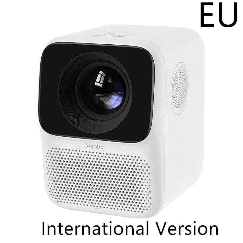 image-Xiaomi Wanbo Projector T2max-Free Home HD Small Portable Mini Bedroom Wall Casting Dormitory