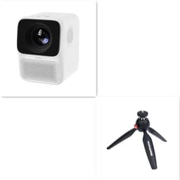 image-Xiaomi Wanbo Projector T2max-Free Home HD Small Portable Mini Bedroom Wall Casting Dormitory