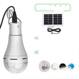 image-Solar Rechargeable Bulbs Night Market Lights Stand Lights Tent Lights LED Power Outage Emergency Lights