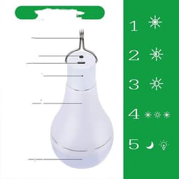image-Solar Rechargeable Bulbs Night Market Lights Stand Lights Tent Lights LED Power Outage Emergency Lights