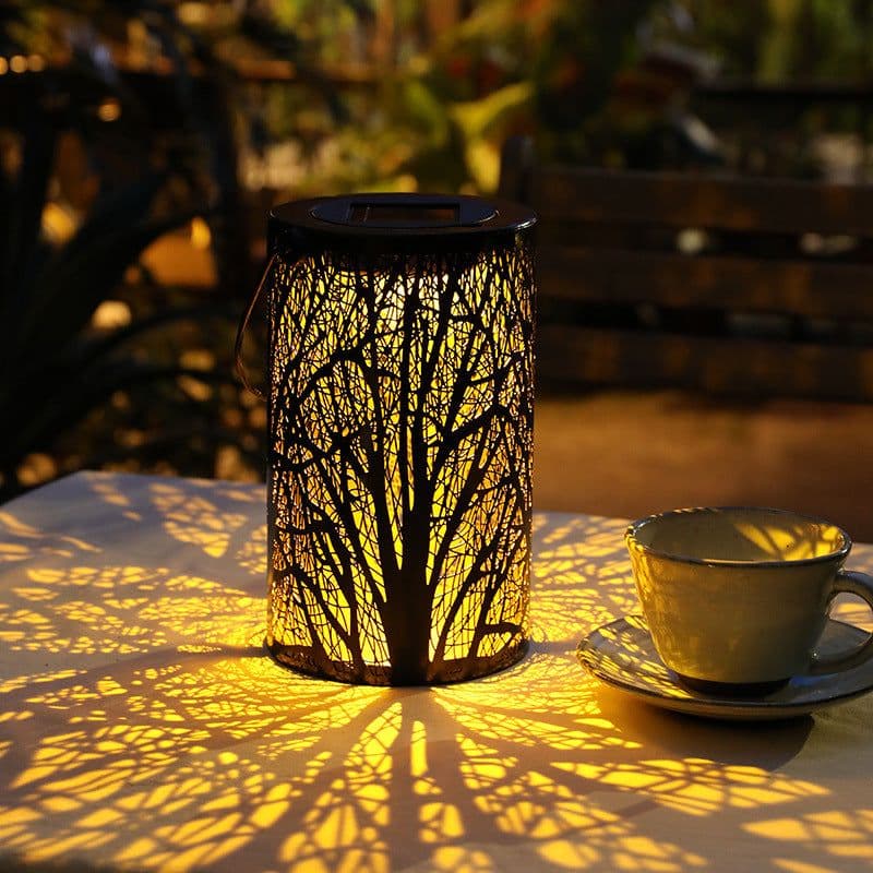 image-Outdoor Waterproof Courtyard Garden Layout Hollow Landscape Lamp