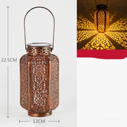 image-Outdoor Waterproof Courtyard Garden Layout Hollow Landscape Lamp