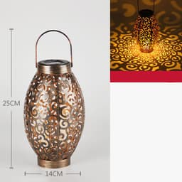 image-Outdoor Waterproof Courtyard Garden Layout Hollow Landscape Lamp