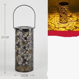 image-Outdoor Waterproof Courtyard Garden Layout Hollow Landscape Lamp