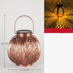 image-Outdoor Waterproof Courtyard Garden Layout Hollow Landscape Lamp