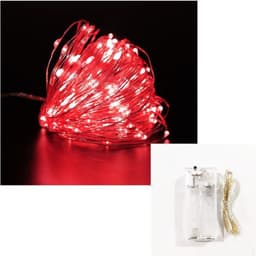image-1-10M Led String Light Copper Wire Holiday Lighting Fairy Light Garland Battery Operation For Christmas Tree Wedding Party Decor