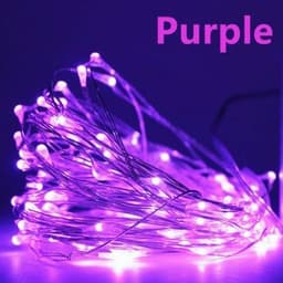 image-1-10M Led String Light Copper Wire Holiday Lighting Fairy Light Garland Battery Operation For Christmas Tree Wedding Party Decor