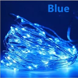 image-1-10M Led String Light Copper Wire Holiday Lighting Fairy Light Garland Battery Operation For Christmas Tree Wedding Party Decor