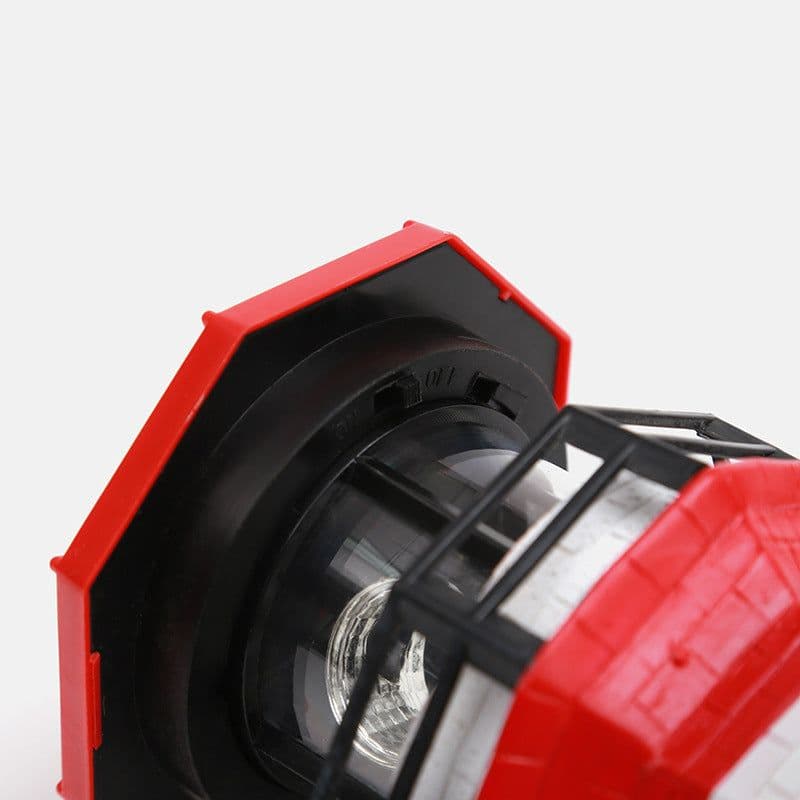 image-Lighthouse Shape Solar LED Light Garden Fence Yard Outdoor Decoration