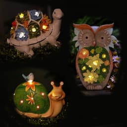 image-Outdoor Solar Tortoise Snail Owl Animal Light