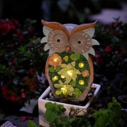 image-Outdoor Solar Tortoise Snail Owl Animal Light