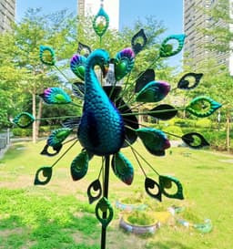 image-Amazon Hot Selling Garden Plug-In With Solar Glass Ball