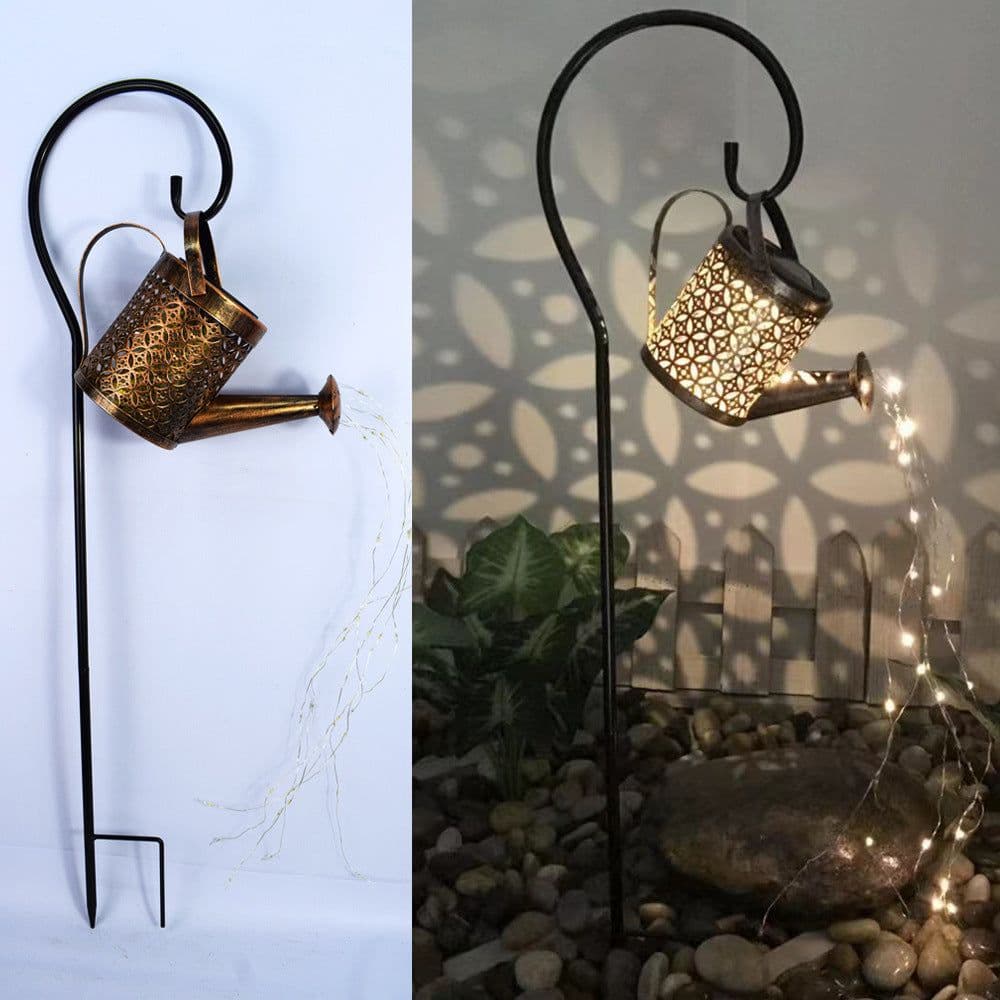 image-Creative Wrought Iron Solar Garden Light