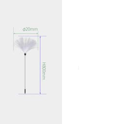 image-Solar Fiber Optic Reed Light Outdoor Rainproof Lawn Decorative Light