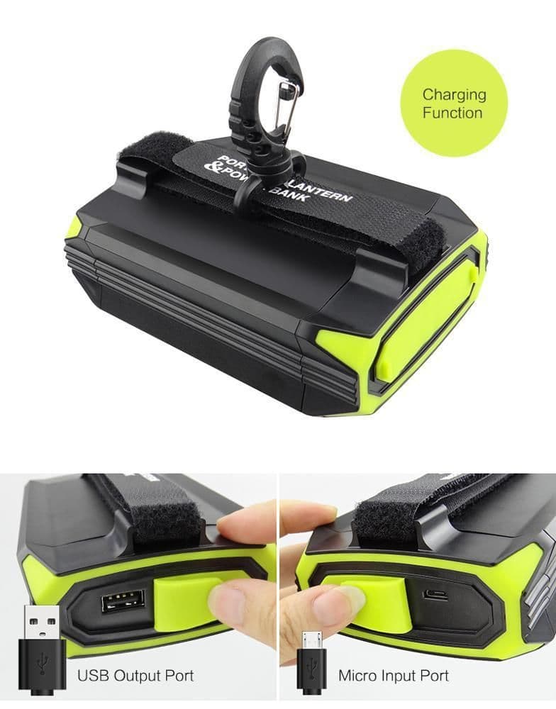 image-Dimming Rechargeable Camping Light Portable Tent Light Camping Light Power Bank