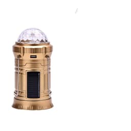image-Outdoor Camping Light Solar Rechargeable LED Emergency Light Colorful With Fan