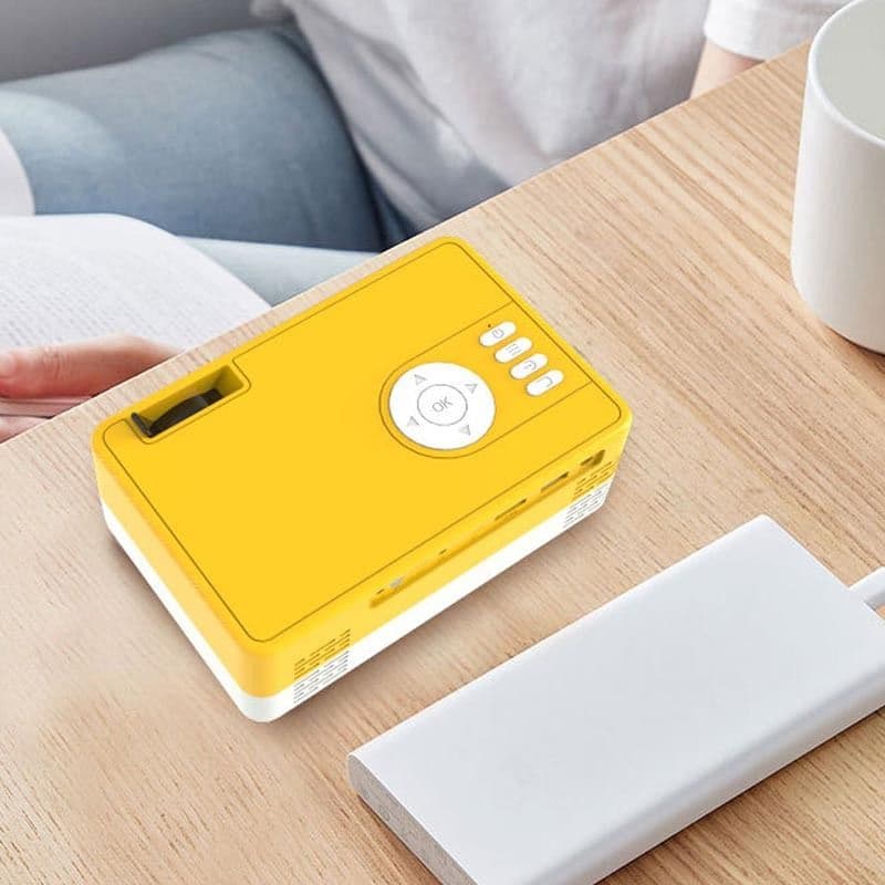 image-Projection Smart Projector HD Screenless TV Compatible Smart Small Portable Wireless Home Theater Projection
