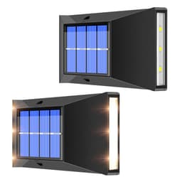 image-Solar Small Wall Light 6LED Staircase Light