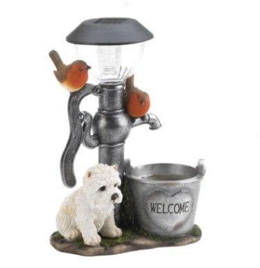 image-Resin Crafts Creative Decoration Solar Light