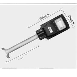 image-Solar Integrated Street Light LED Outdoor Waterproof Household Garden Light ExplosiveRadar Sensor Solar Light