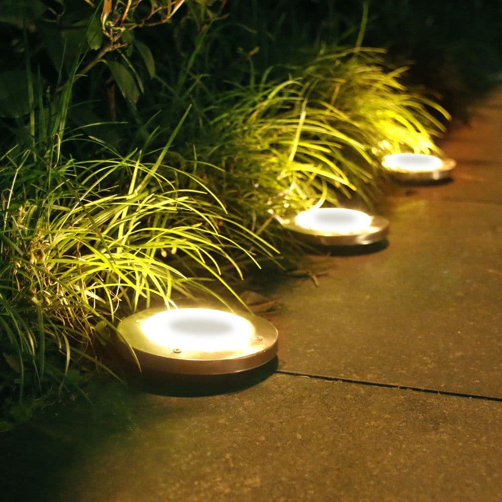 image-Outdoor Solar Lawn Garden Underground Light
