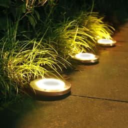 image-Outdoor Solar Lawn Garden Underground Light