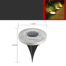image-Outdoor Solar Lawn Garden Underground Light