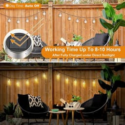 image-Outdoor Solar Glass Ball Chandelier