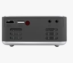 image-Mini Projector Led Home Theater Video Beamer Black