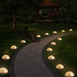image-Solar Water-proof Underground Light Outdoor Lawn Light
