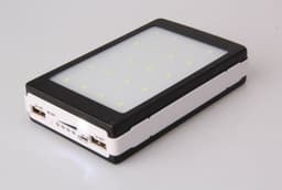 image-Aluminum Alloy Camping Lamp Solar Power Bank Material