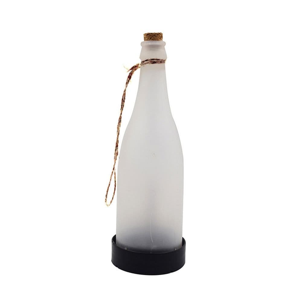 image-Fashionable New Solar LED Light Wine Bottle Flame Light Outdoor Terrace Pa