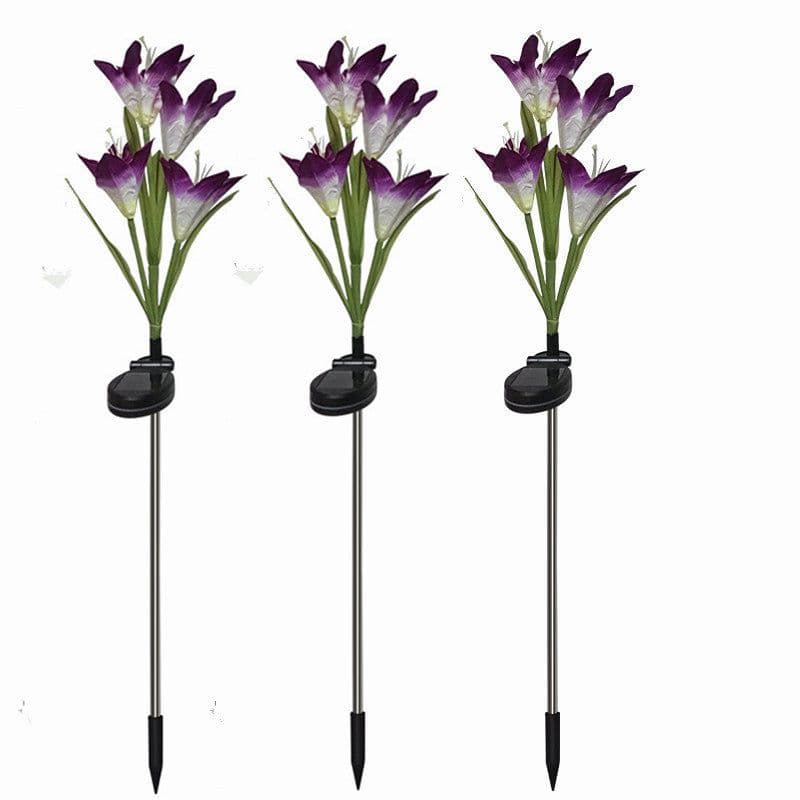 image-Led Solar Lanterns Outdoor Garden Lawn Inserts