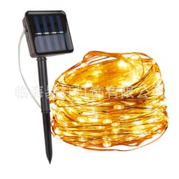 image-Holiday Wedding Party Garland Solar Garden Waterproof For Home Led Decor
