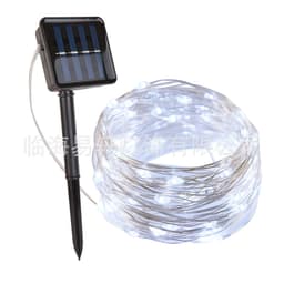 image-Holiday Wedding Party Garland Solar Garden Waterproof For Home Led Decor