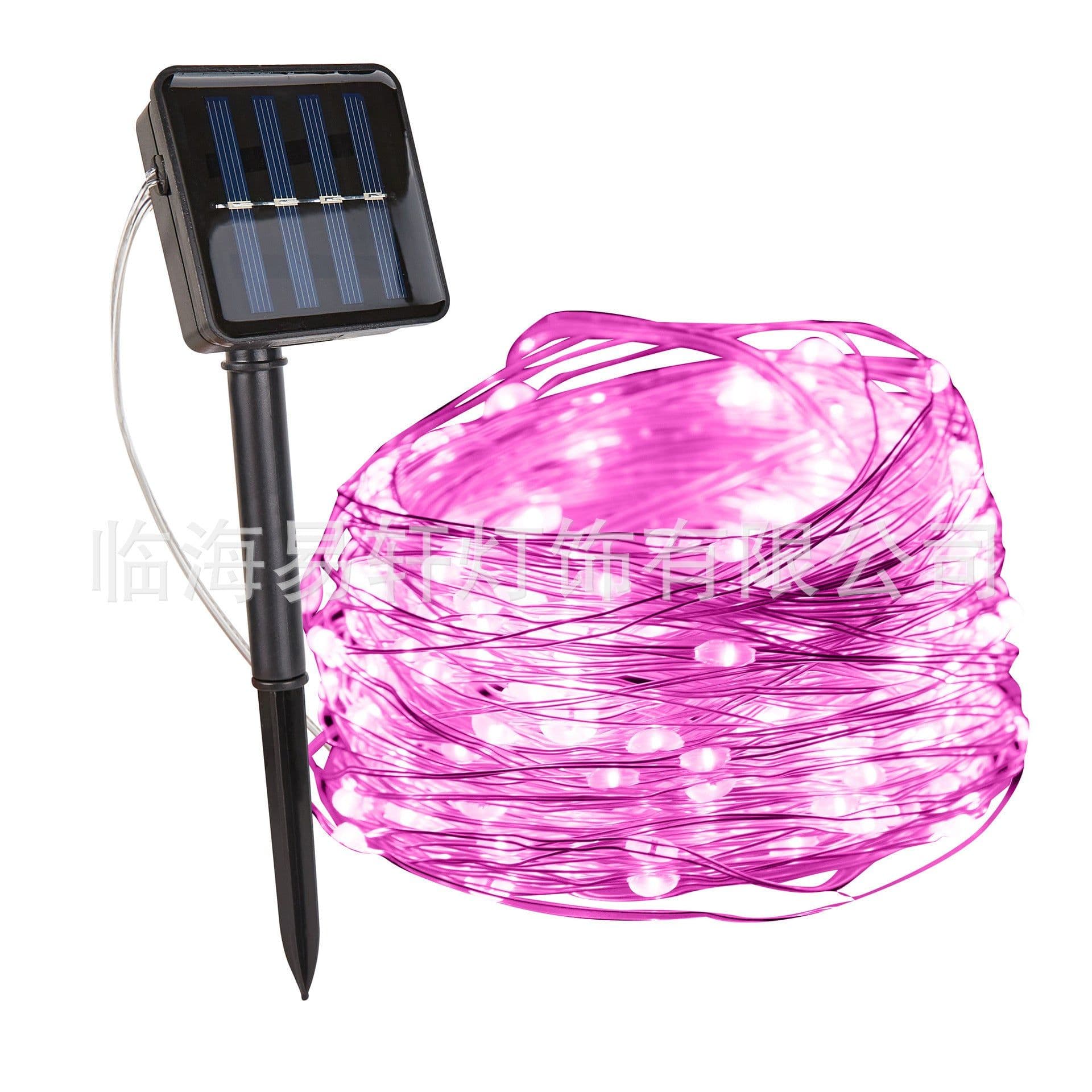 image-Holiday Wedding Party Garland Solar Garden Waterproof For Home Led Decor
