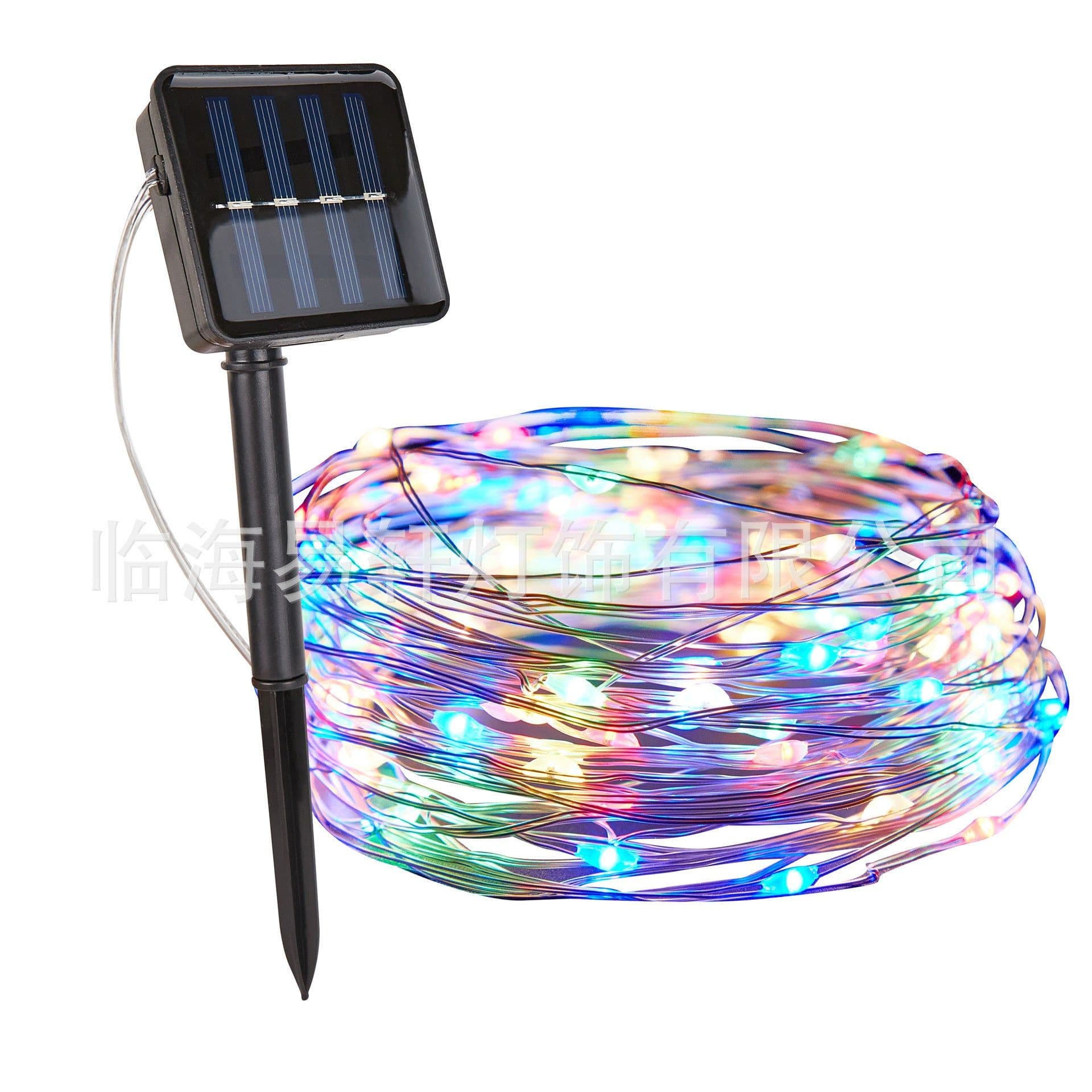 image-Holiday Wedding Party Garland Solar Garden Waterproof For Home Led Decor