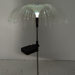 image-Solar Jellyfish Light Fiber Optic Courtyard Christmas Decoration