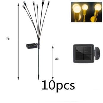 image-Simulation Firefly Solar Light Outdoor Garden Decoration Lawn Landscape Lamp Xmas Decor Solar LED Lights Outdoor Garden Lights