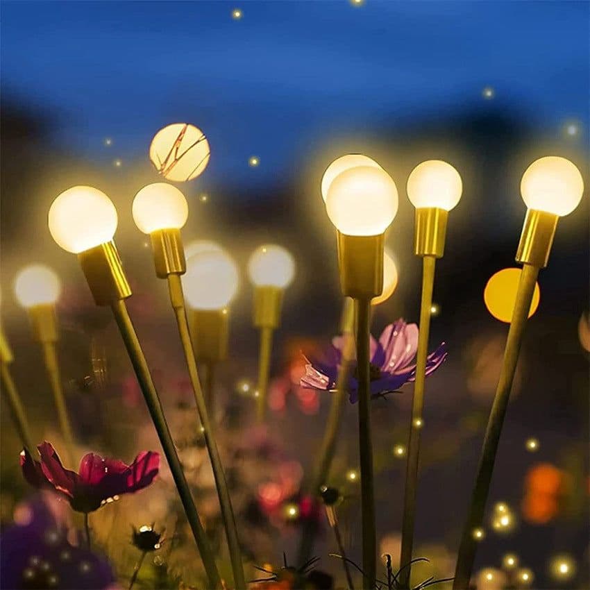 image-Simulation Firefly Solar Light Outdoor Garden Decoration Lawn Landscape Lamp Xmas Decor Solar LED Lights Outdoor Garden Lights