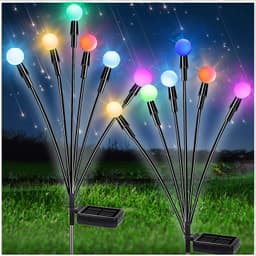 image-Simulation Firefly Solar Light Outdoor Garden Decoration Lawn Landscape Lamp Xmas Decor Solar LED Lights Outdoor Garden Lights