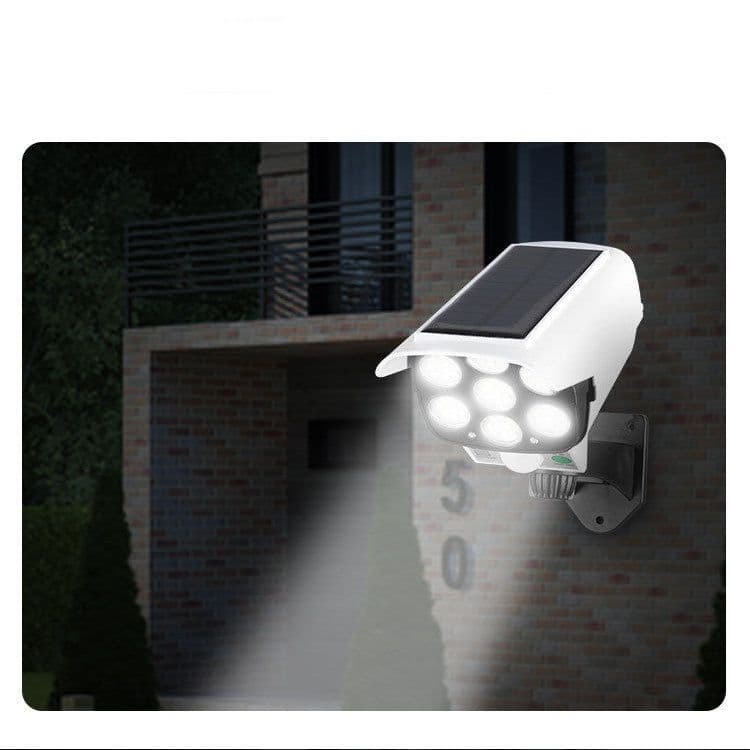 image-Simulation Surveillance Fake Camera Solar Sensor Wall Light